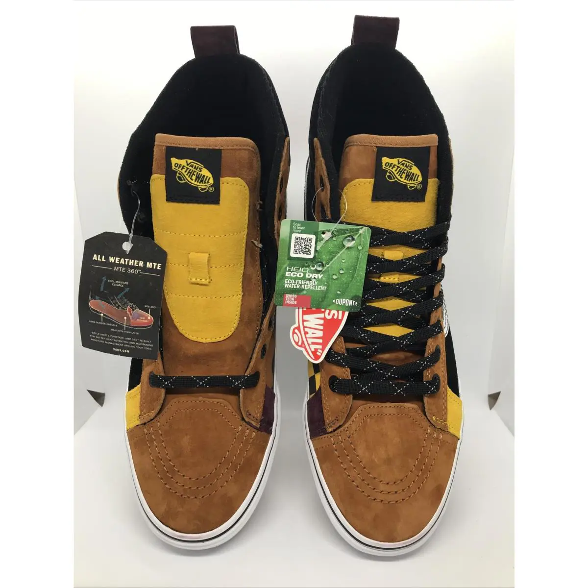 Vans shoes - Vans Sk8-Hi Mte - Mte - VN0A3DQ522Z - Multi - Black Yellow Orange Maroon White (UPC: 0192825703683) 2