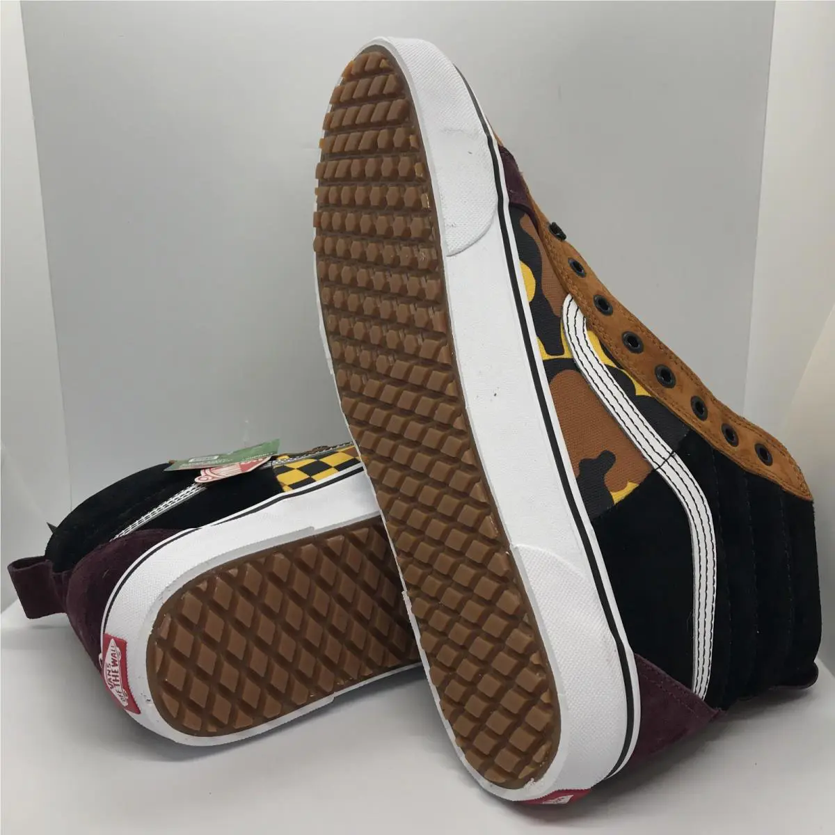 Vans shoes - Vans Sk8-Hi Mte - Mte - VN0A3DQ522Z - Multi - Black Yellow Orange Maroon White (UPC: 0192825703683) 3