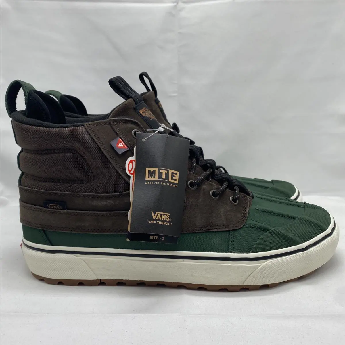 Vans shoes - VANS Sk8-Hi Mte - Mte - VN0A5JMNBGS - Brown Green White Black (UPC: 0196244812742) 1