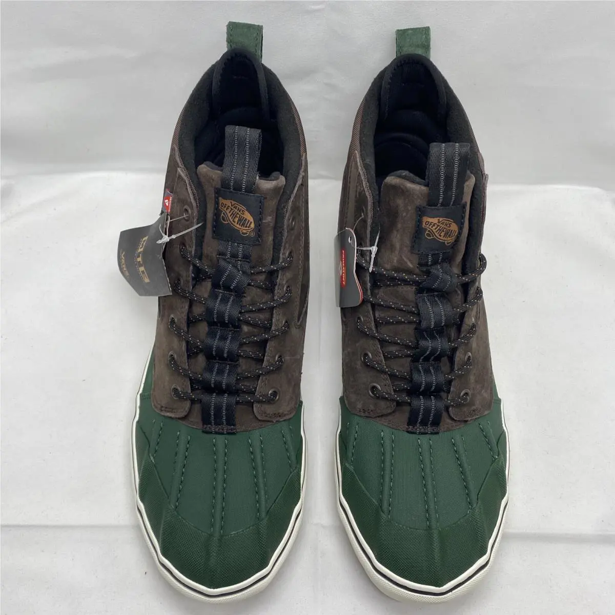 Vans shoes - VANS Sk8-Hi Mte - Mte - VN0A5JMNBGS - Brown Green White Black (UPC: 0196244812742) 2
