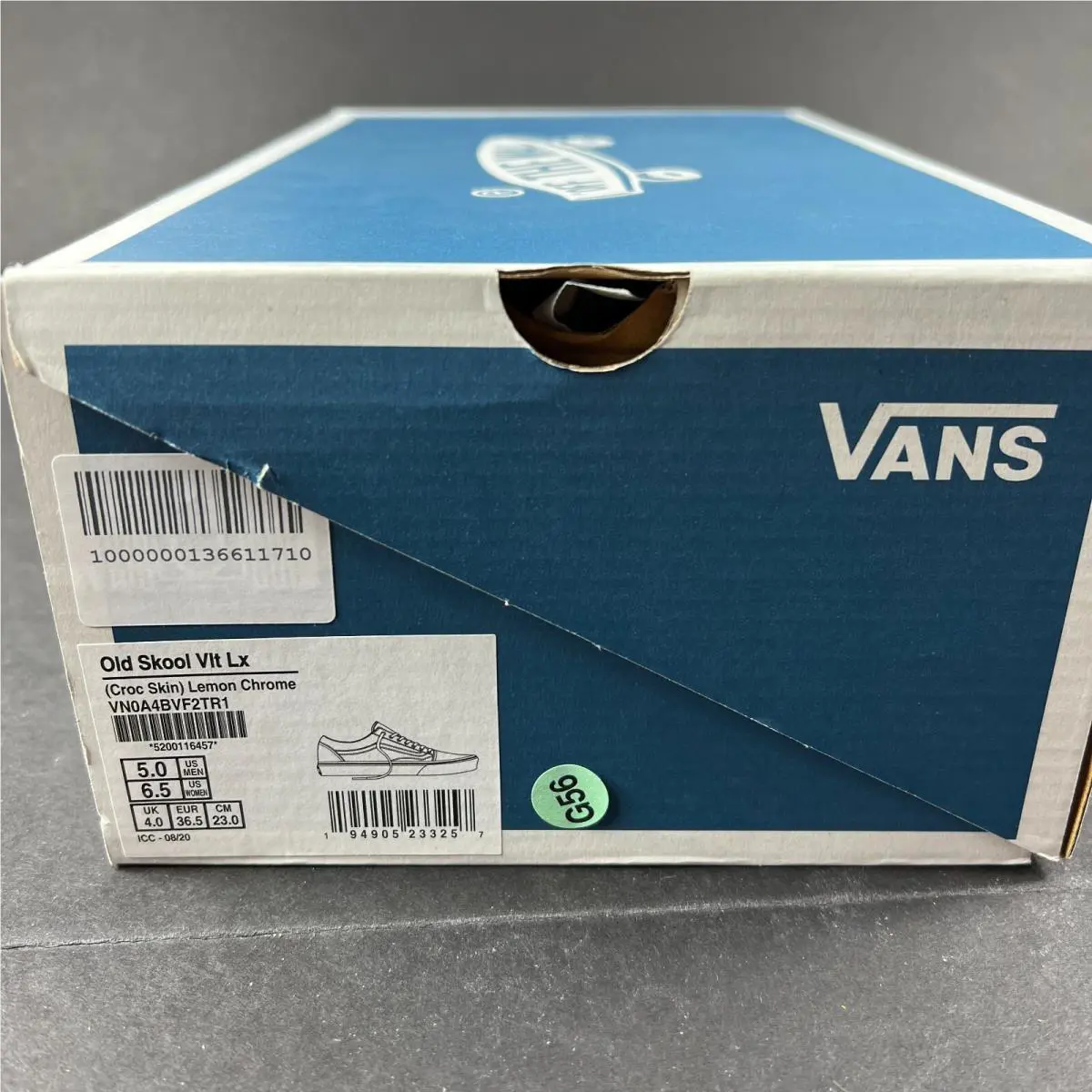 Vans shoes - VANS Old Skool - Old Skool - VN0A4BVF2TR1 - Yellow, Manufacturer: Lemon Chrome (UPC: 194905233271) 7