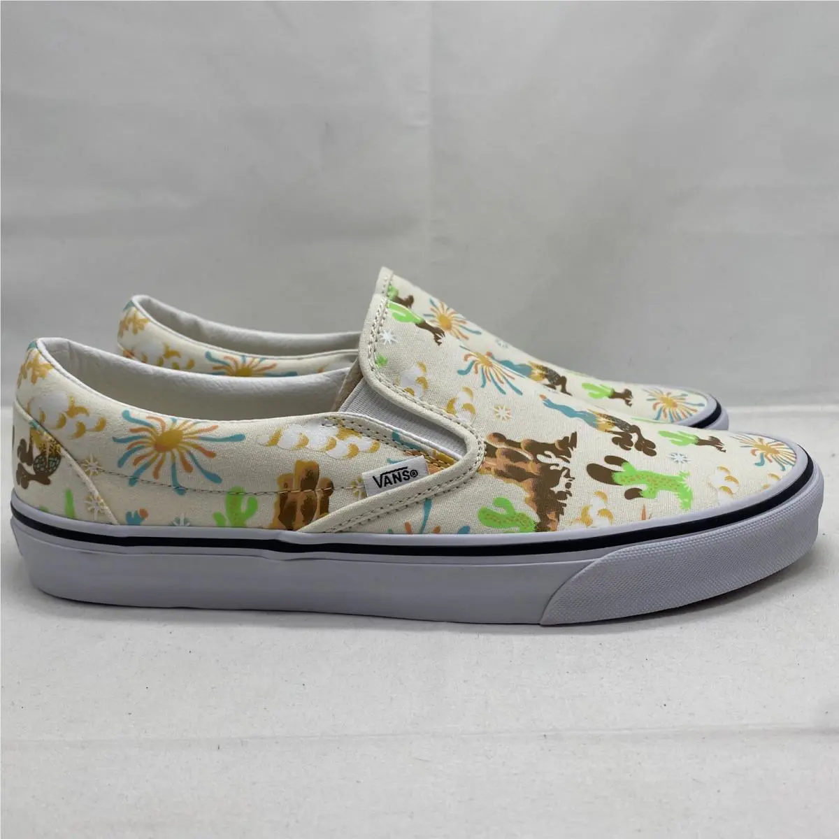Vans shoes - VANS Classic Slip On - Classic Slip - VN000BVZBPH - White Marshmallow Black Brown Blue Green Orange Yellow (UPC: 0197064705054) 0