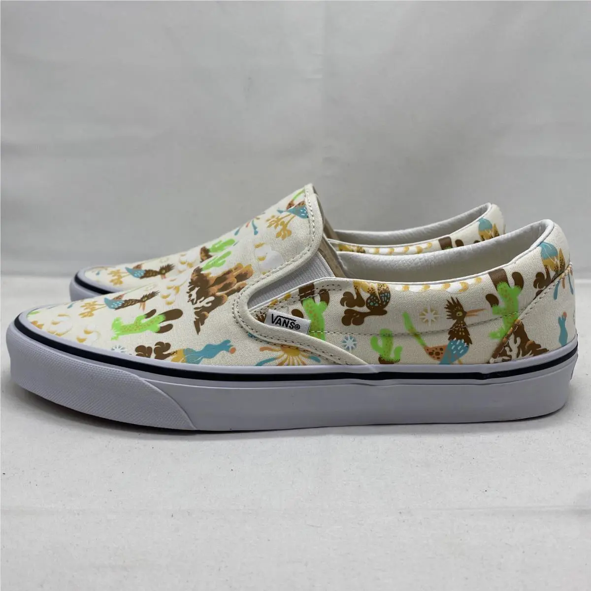 Vans shoes - VANS Classic Slip On - Classic Slip - VN000BVZBPH - White Marshmallow Black Brown Blue Green Orange Yellow (UPC: 0197064705054) 1