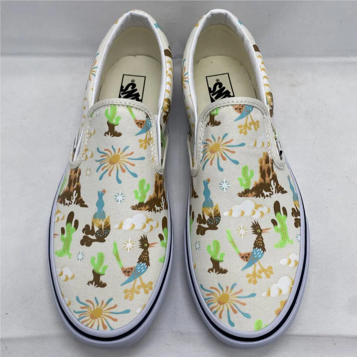 Vans shoes - VANS Classic Slip On - Classic Slip - VN000BVZBPH - White Marshmallow Black Brown Blue Green Orange Yellow (UPC: 0197064705054) 2