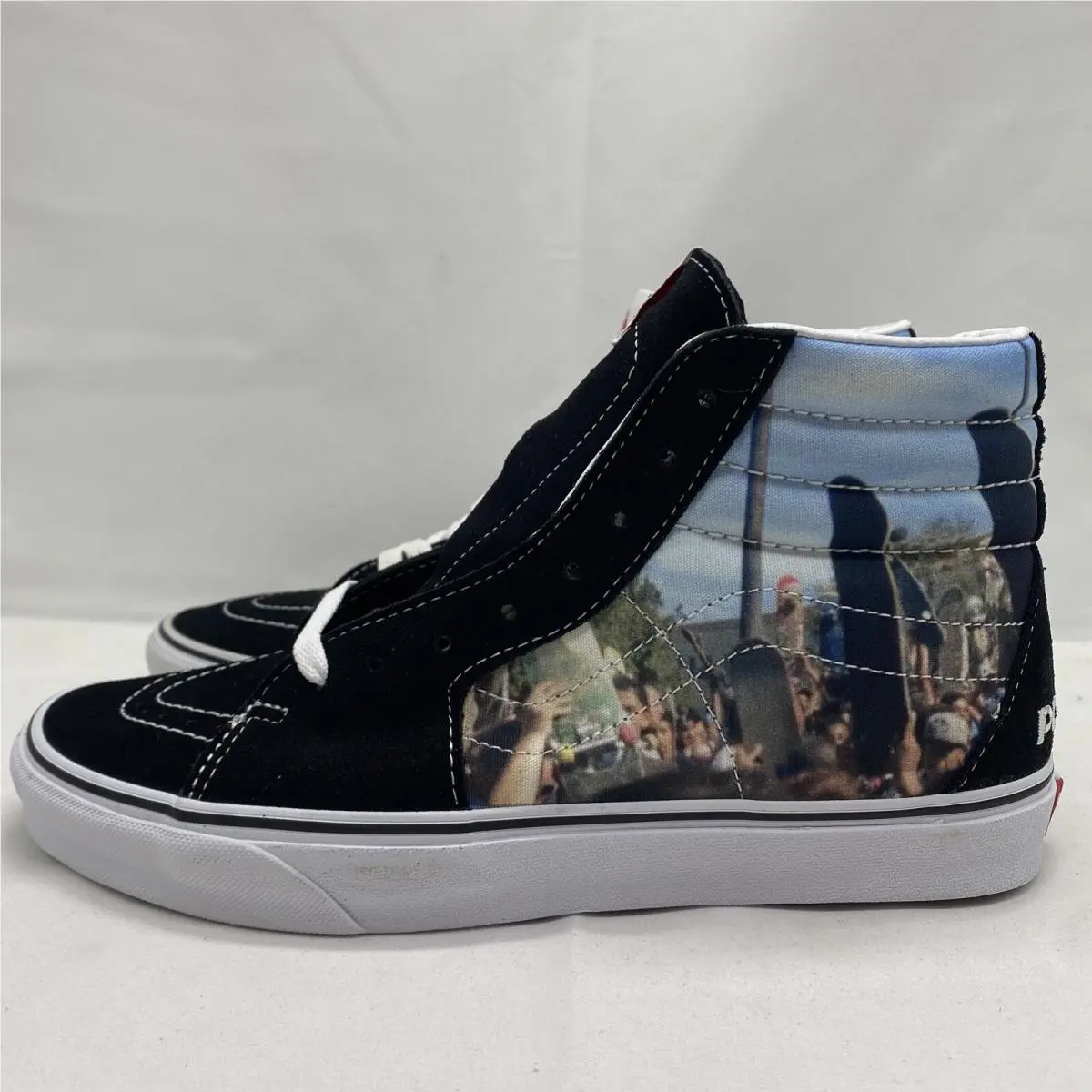 Vans shoes - Vans Sk8 Hi - VN0A5KRHA55 - Black White Blue (UPC: 0192828983853) 1