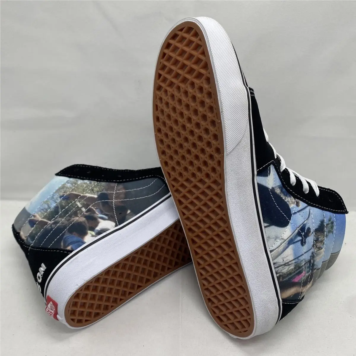 Vans shoes - Vans Sk8 Hi - VN0A5KRHA55 - Black White Blue (UPC: 0192828983853) 3