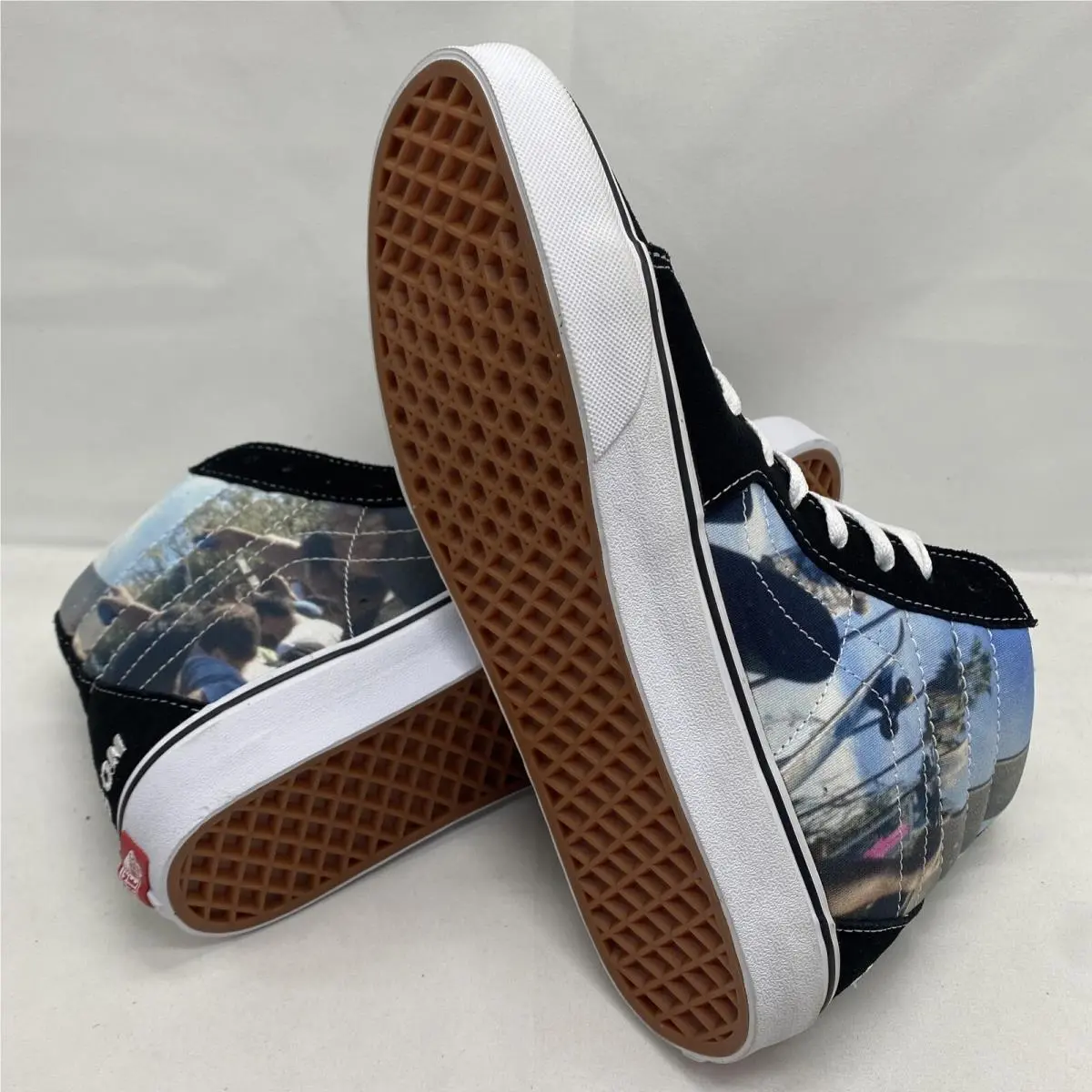 Vans shoes - Vans Sk8 Hi - VN0A5KRHA55 - Black White Blue (UPC: 0192828983853) 5