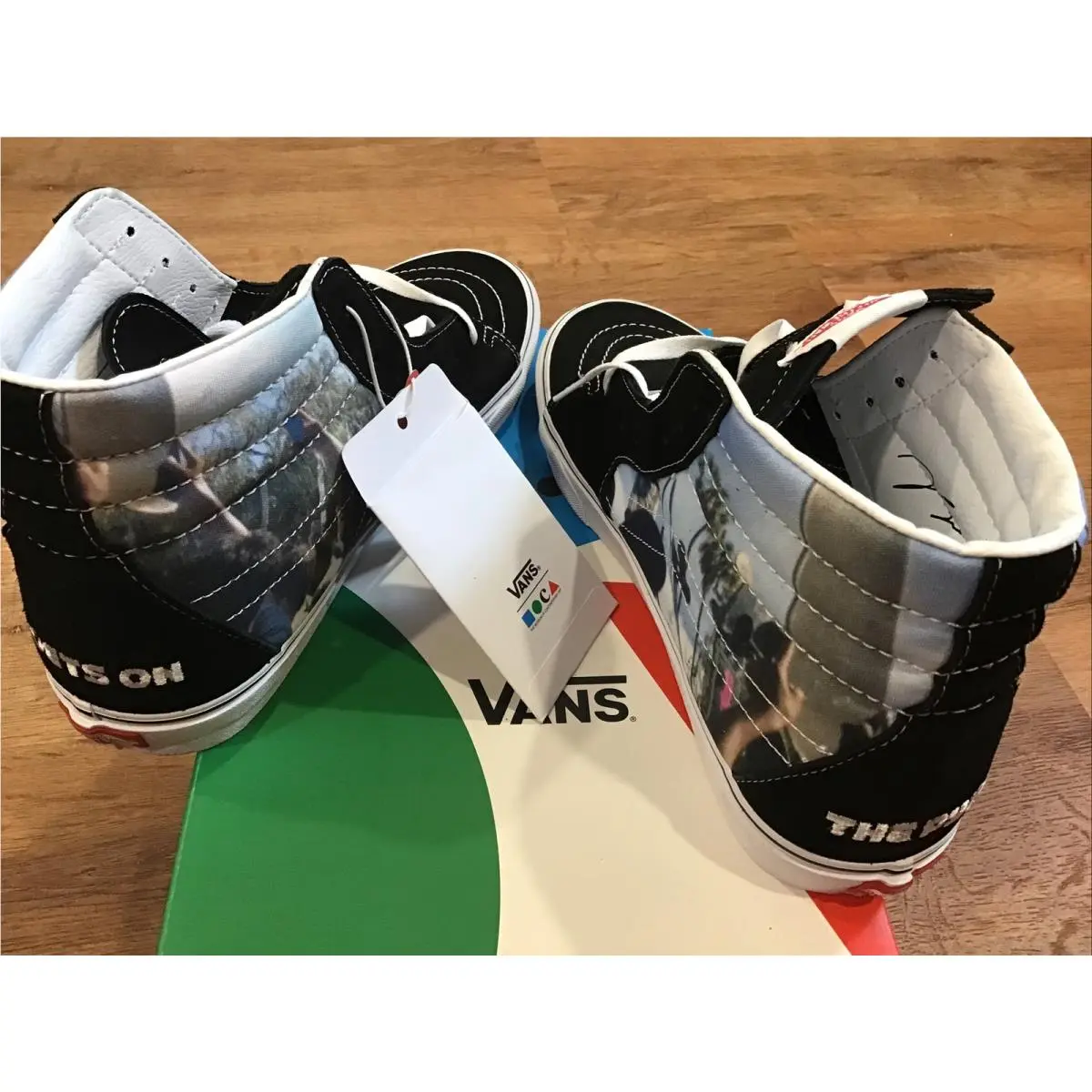 Vans shoes - Vans Sk8-Hi (Moca) Francis Stark - VN0A5KRHA55 - Black, Manufacturer: Black (UPC: 192828984157) 3