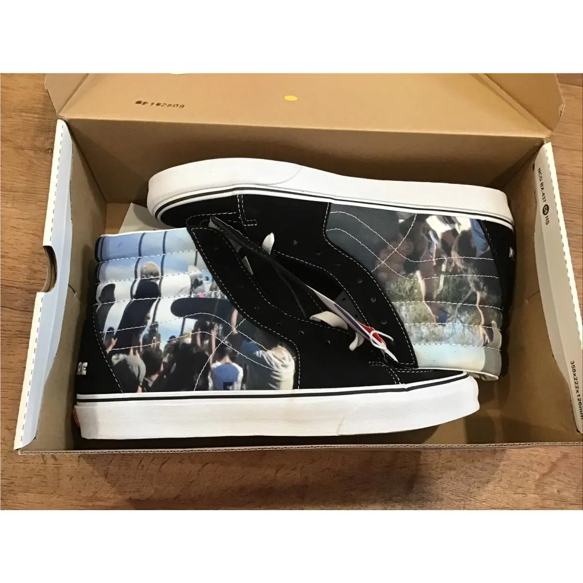 Vans shoes - Vans Sk8-Hi (Moca) Francis Stark - VN0A5KRHA55 - Black, Manufacturer: Black (UPC: 192828984157) 5