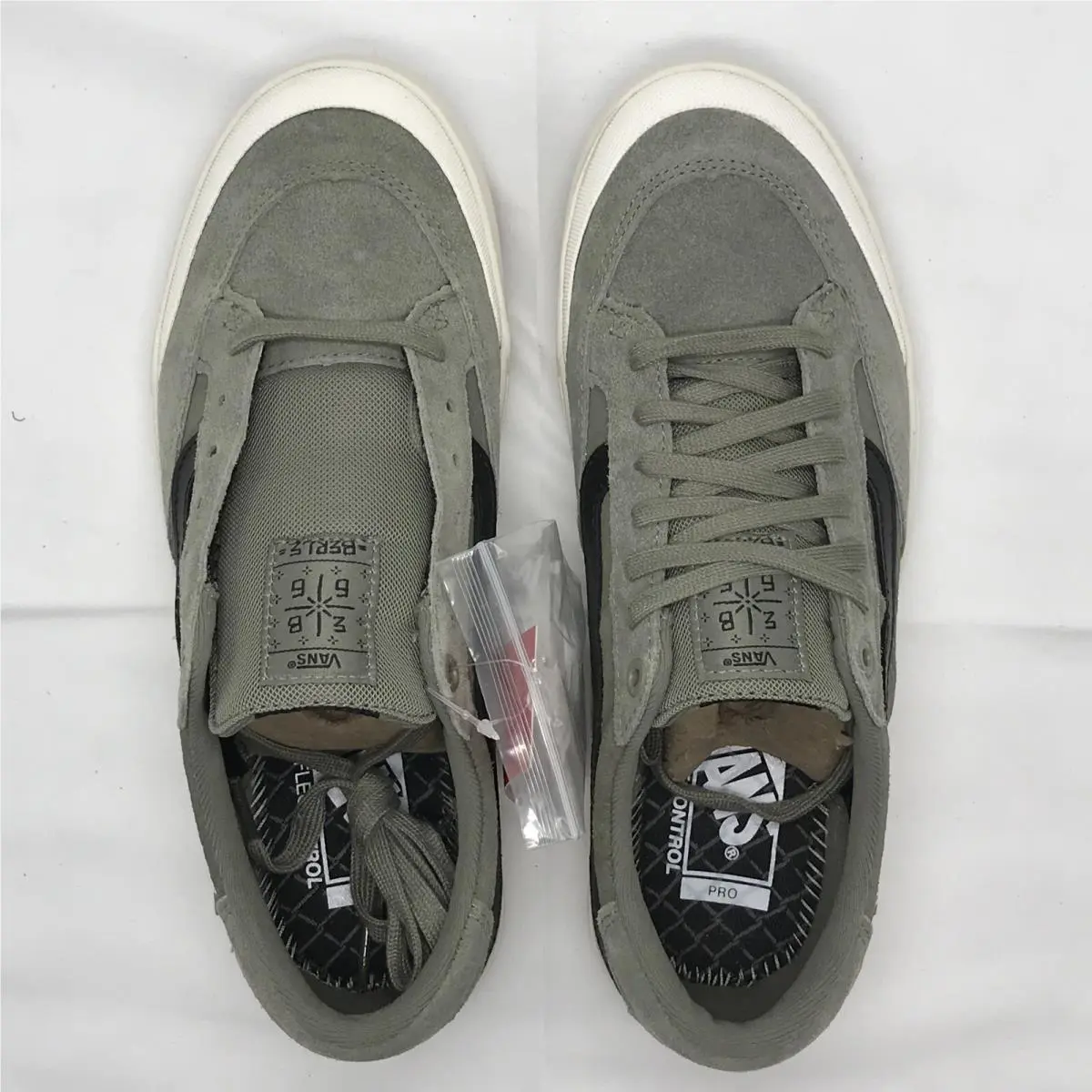 Vans shoes - VANS Berle Pro - Berle Pro - VN0A3WKX2LA - Moss - Gray - Grey / Black / White (UPC: 0194901238720) 2