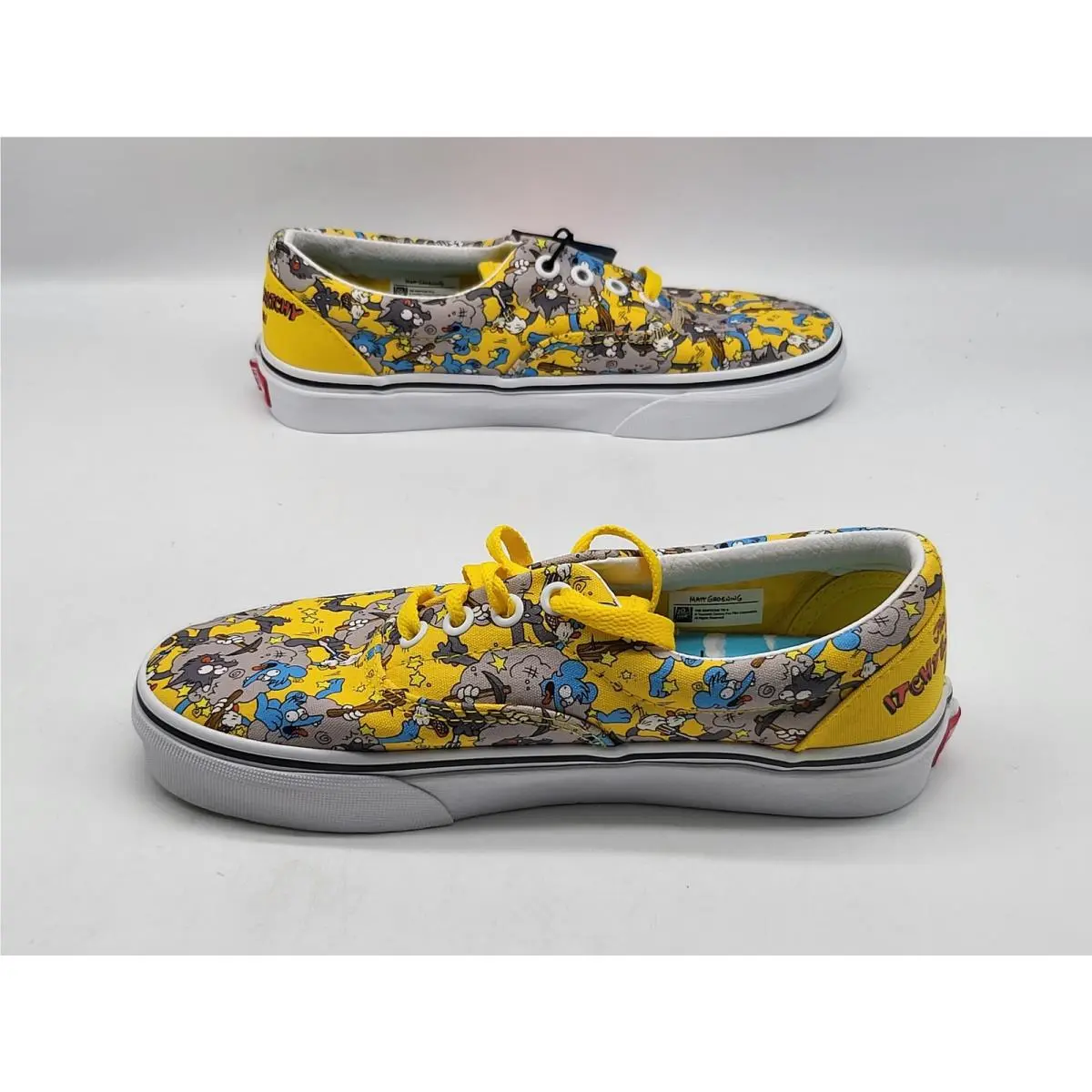 Vans shoes - Vans Era Itchy & Scratchy. - VN0A4BV41UF - Yellow 1