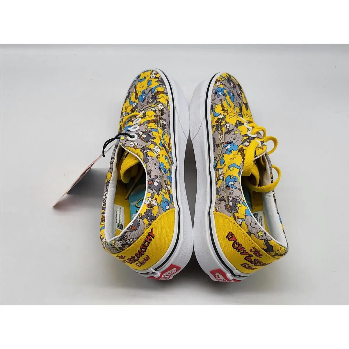 Vans shoes - Vans Era Itchy & Scratchy. - VN0A4BV41UF - Yellow 3