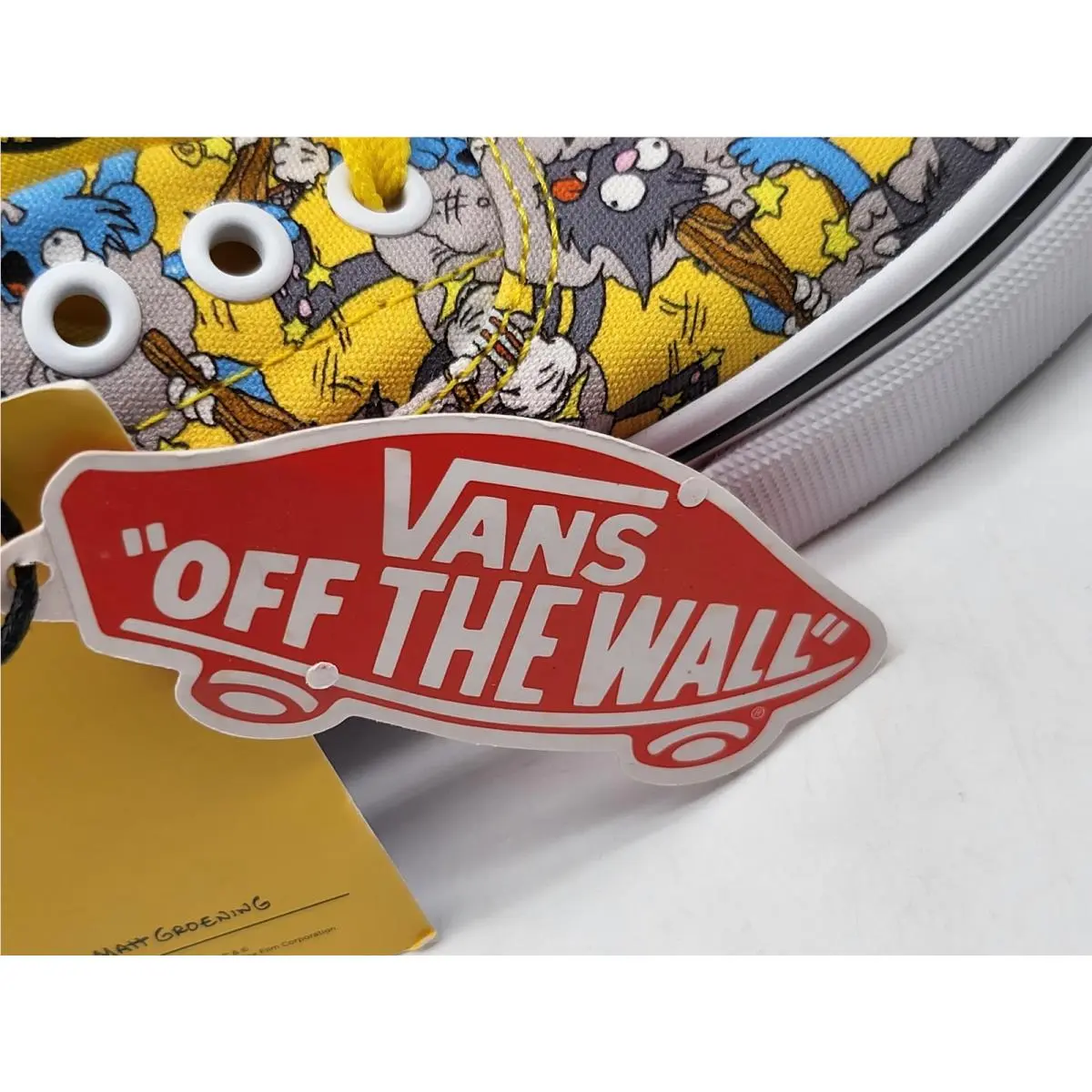 Vans shoes - Vans Era Itchy & Scratchy. - VN0A4BV41UF - Yellow 10