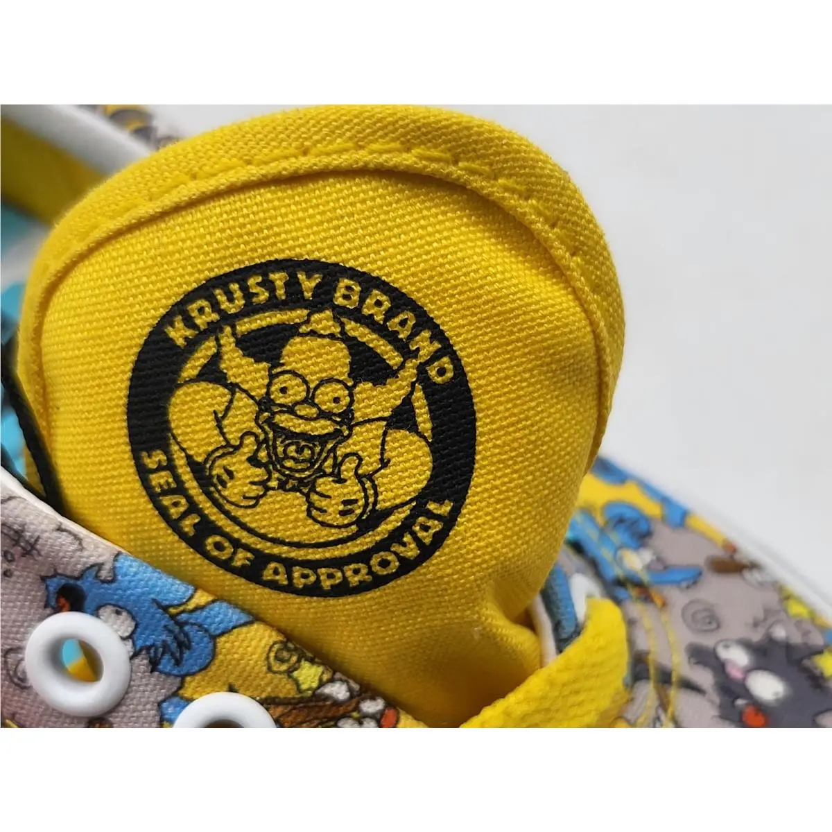 Vans shoes - Vans Era Itchy & Scratchy. - VN0A4BV41UF - Yellow 7