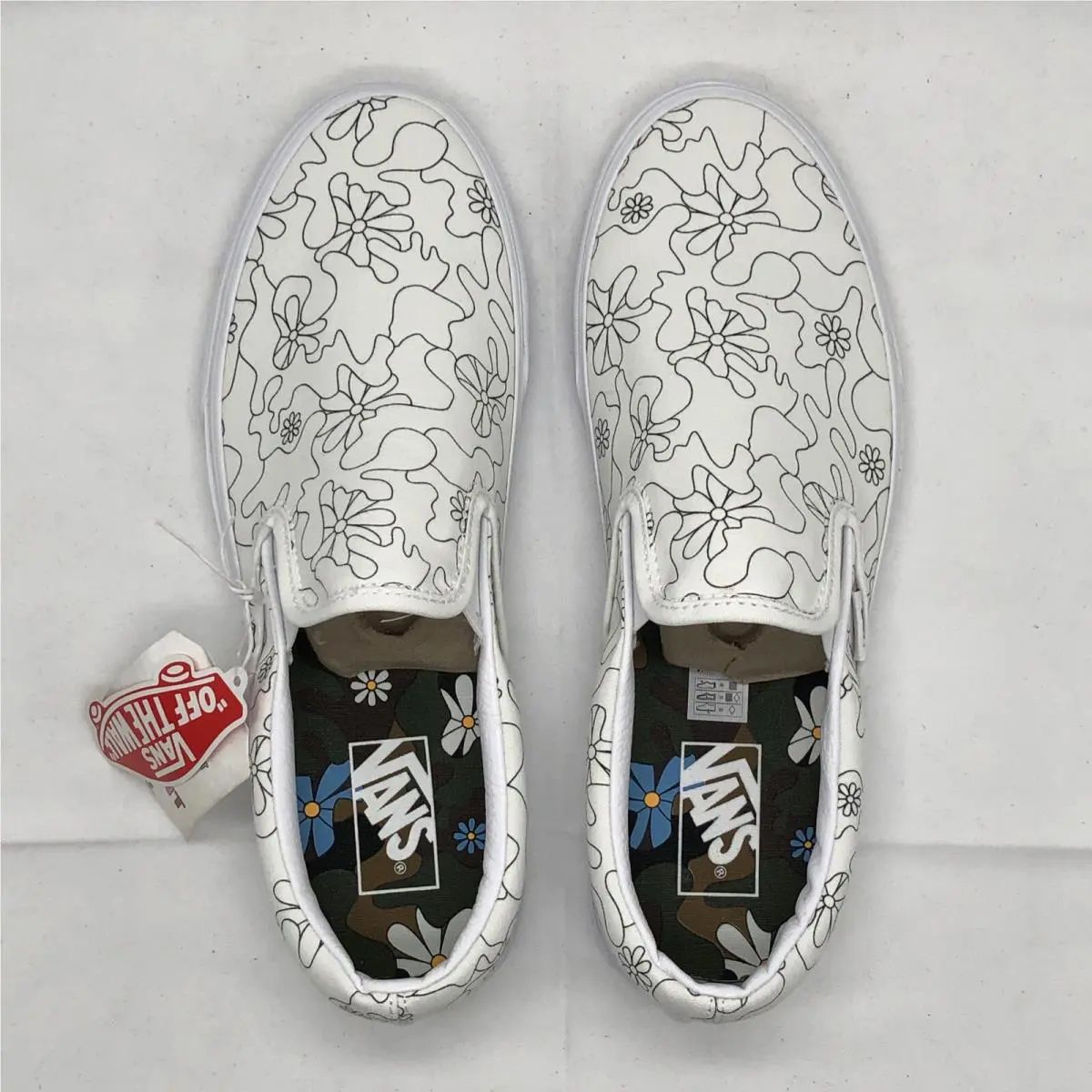 Vans shoes - VANS Classic Slip-On - Classic - VN0A33TB9HZ - Black / White, Manufacturer: Black / White (UPC: 0195438357489) 3