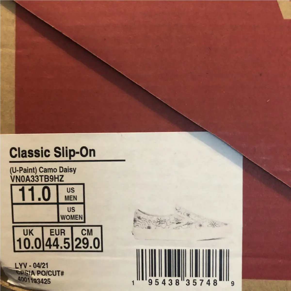 Vans shoes - VANS Classic Slip-On - Classic - VN0A33TB9HZ - Black / White, Manufacturer: Black / White (UPC: 0195438357489) 7