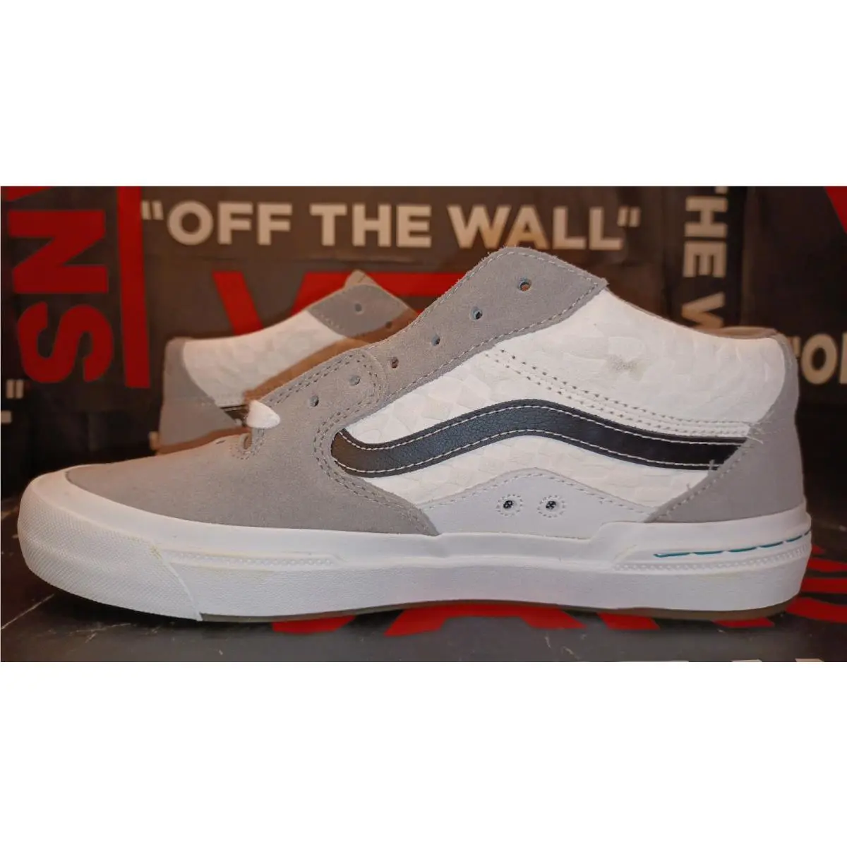 Vans shoes - Vans Bmx Style 114 Peraza - VN0A4BXL1XM - Multicolor, Manufacturer: Grey/White (UPC: 196244697714) 0