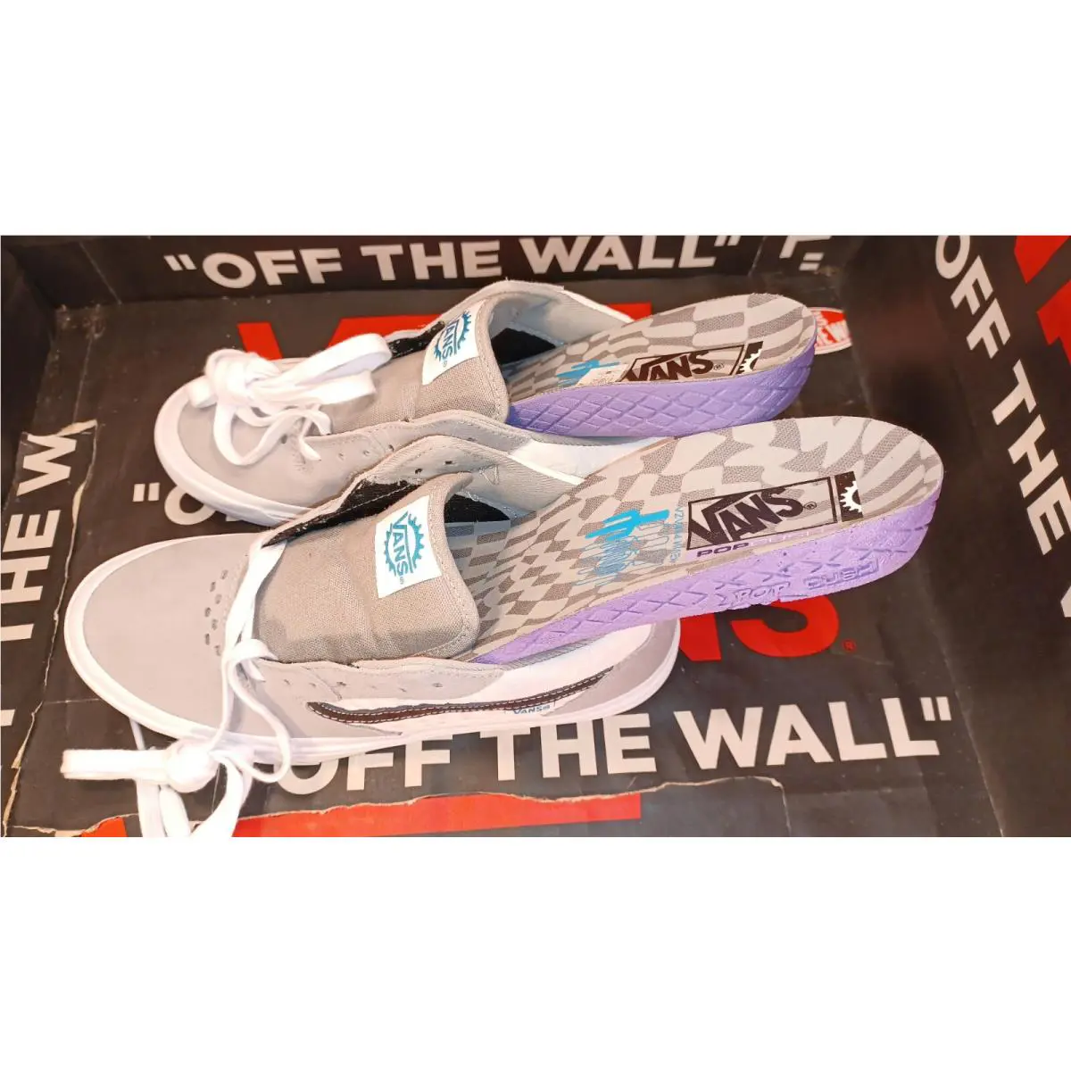 Vans shoes - Vans Bmx Style 114 Peraza - VN0A4BXL1XM - Multicolor, Manufacturer: Grey/White (UPC: 196244697714) 3