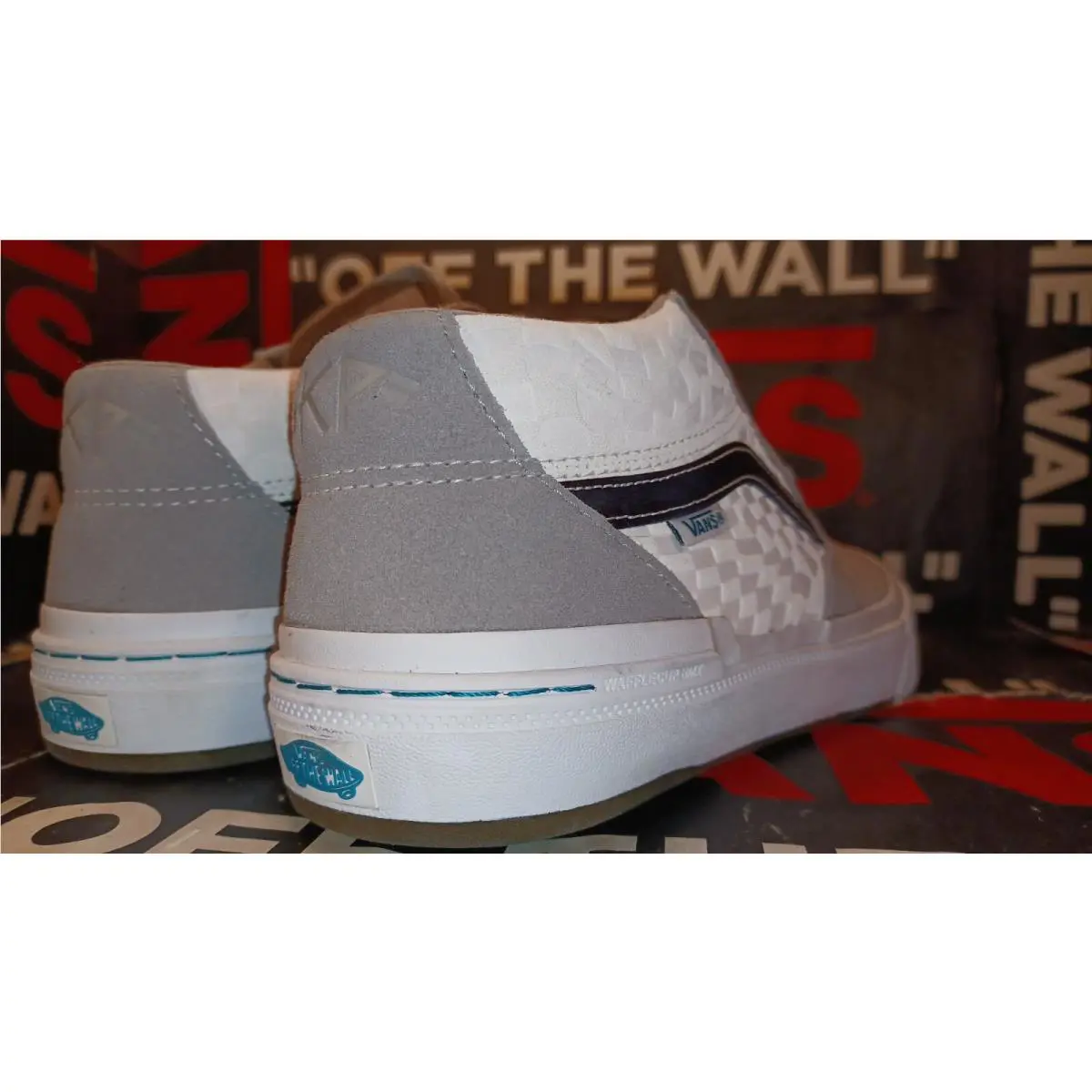 Vans shoes - Vans Bmx Style 114 Peraza - VN0A4BXL1XM - Multicolor, Manufacturer: Grey/White (UPC: 196244697714) 5