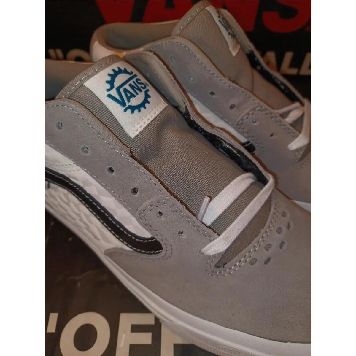 Vans shoes - Vans Bmx Style 114 Peraza - VN0A4BXL1XM - Multicolor, Manufacturer: Grey/White (UPC: 196244697714) 7