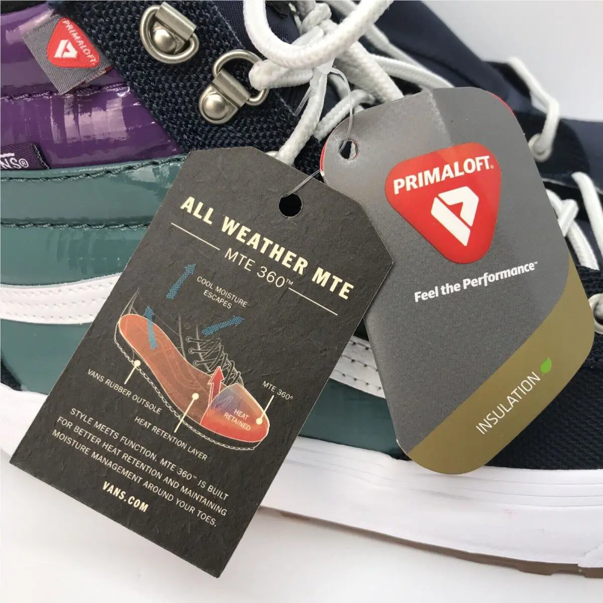 Vans shoes - VANS Sk8-Hi Mte - Mte - VN0A4P3I2US - Navy Blue Green Purple White, Manufacturer: Dress Blues / Jasper (UPC: 0194904287237) 4