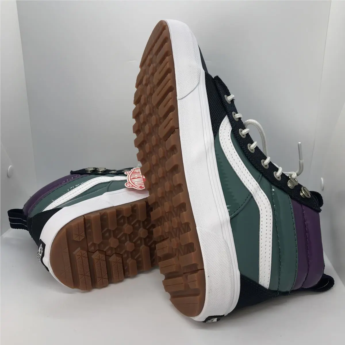 Vans shoes - VANS Sk8-Hi Mte - Mte - VN0A4P3I2US - Navy Blue Green Purple White, Manufacturer: Dress Blues / Jasper (UPC: 0194904287237) 5