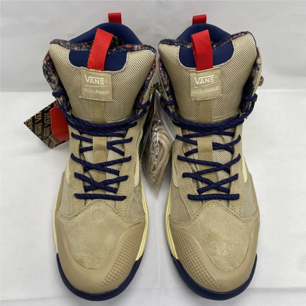 Vans shoes - VANS UltraRange - UltraRange - VN0A4BVSYUU - Taos Taupe Tan Khaki Beige Navy Blue Red (UPC: 0196570687557) 2