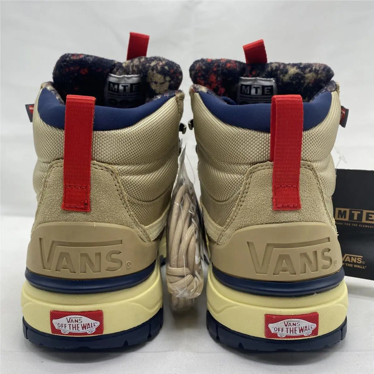 Vans shoes - VANS UltraRange - UltraRange - VN0A4BVSYUU - Taos Taupe Tan Khaki Beige Navy Blue Red (UPC: 0196570687557) 3