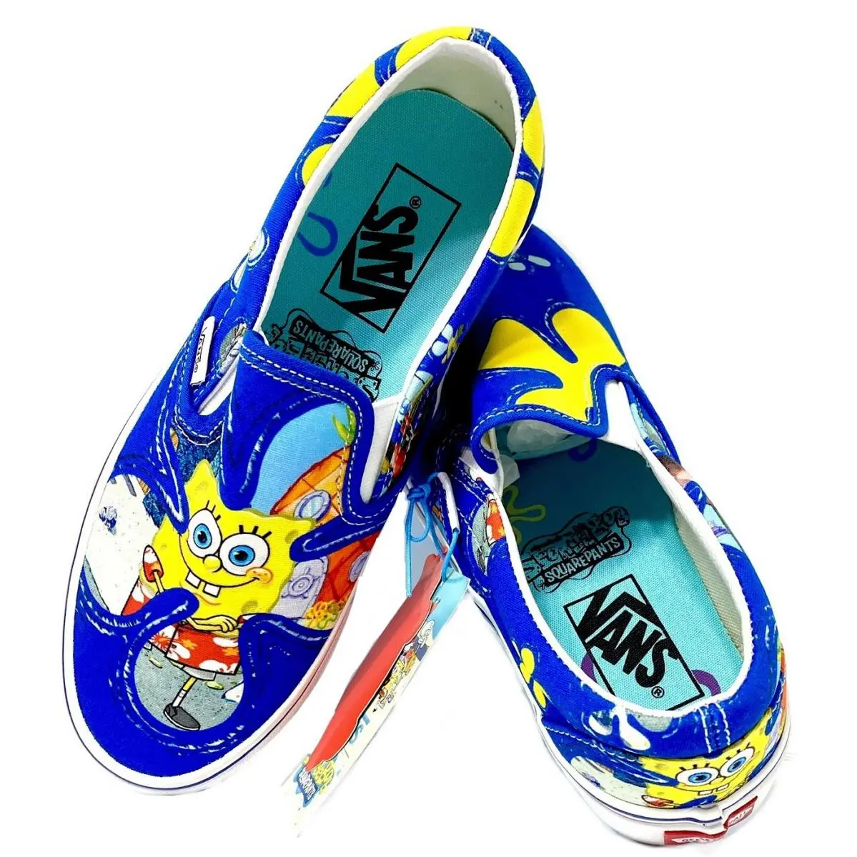 Vans Spongebob Alohabob Classic Slip On Sneakers Unisex Men’s 6.5 Women’s 8