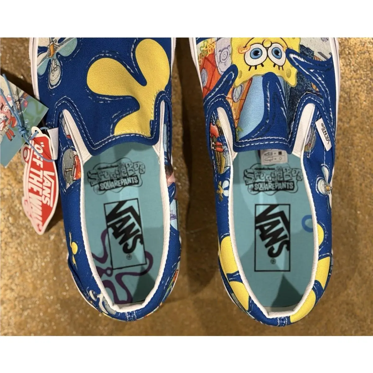 Vans shoes - Vans X Spongebob - Spongebob - VN0A33TBYZ1 - Multicolor 4