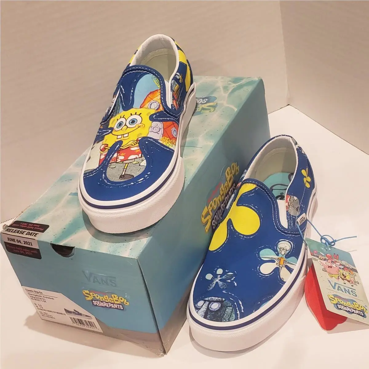 Vans shoes - VANS Classic Slip-On - Classic - VN0A33TBYZ1 - Blue 0