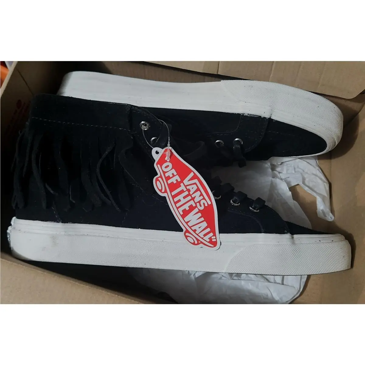 Vans shoes - VANS SK8-HI Moc - Moc - 721277 - Black 0