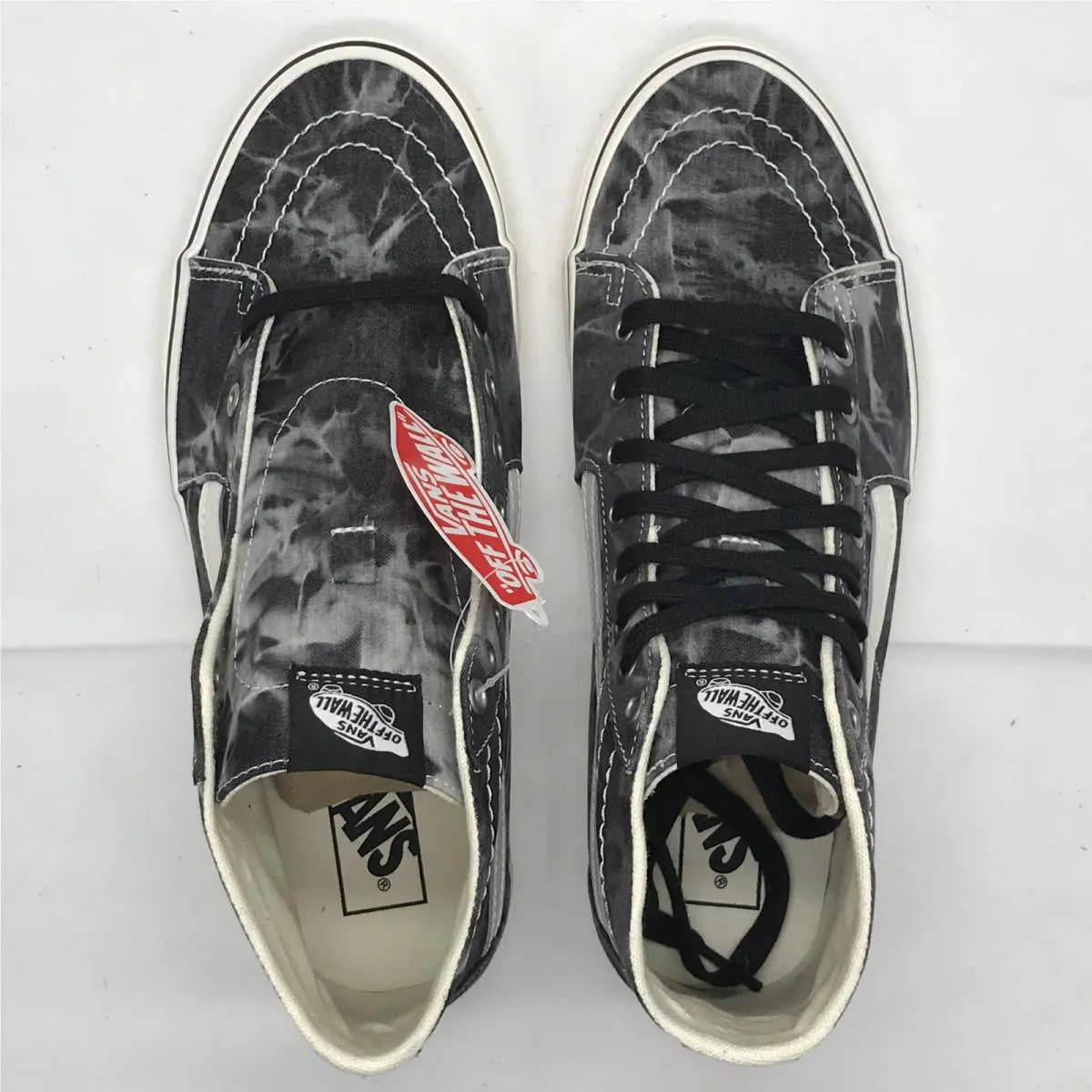 Vans shoes - Vans Sk8 Hi - VN0A4U169FL - Black / Marshmallow - White (UPC: 0195440313695) 2