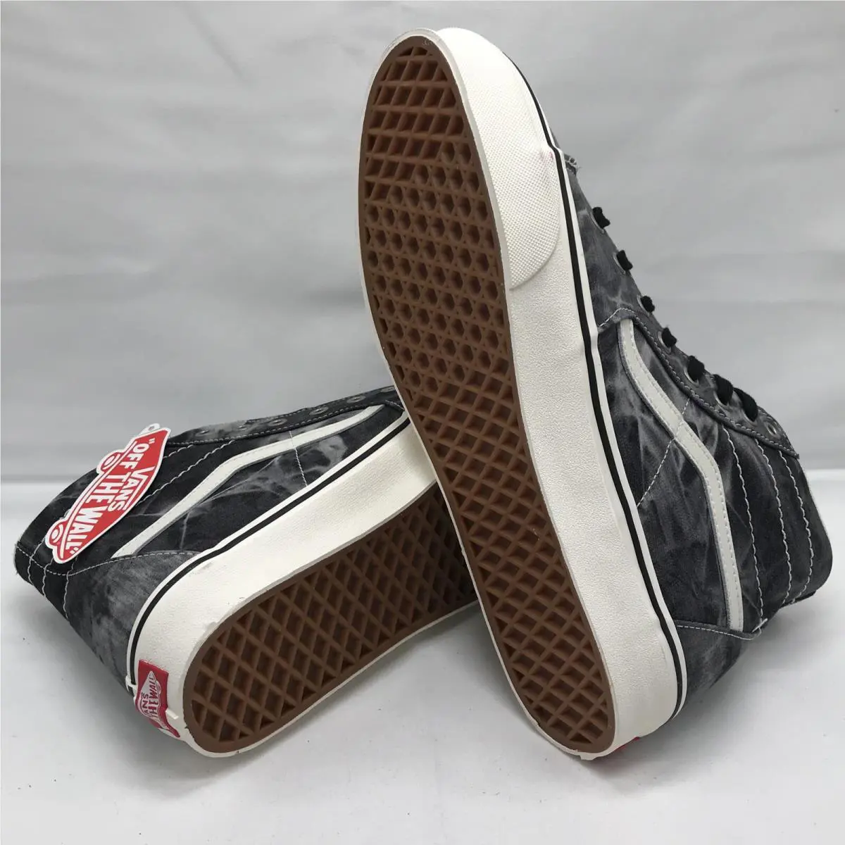 Vans shoes - Vans Sk8 Hi - VN0A4U169FL - Black / Marshmallow - White (UPC: 0195440313695) 3