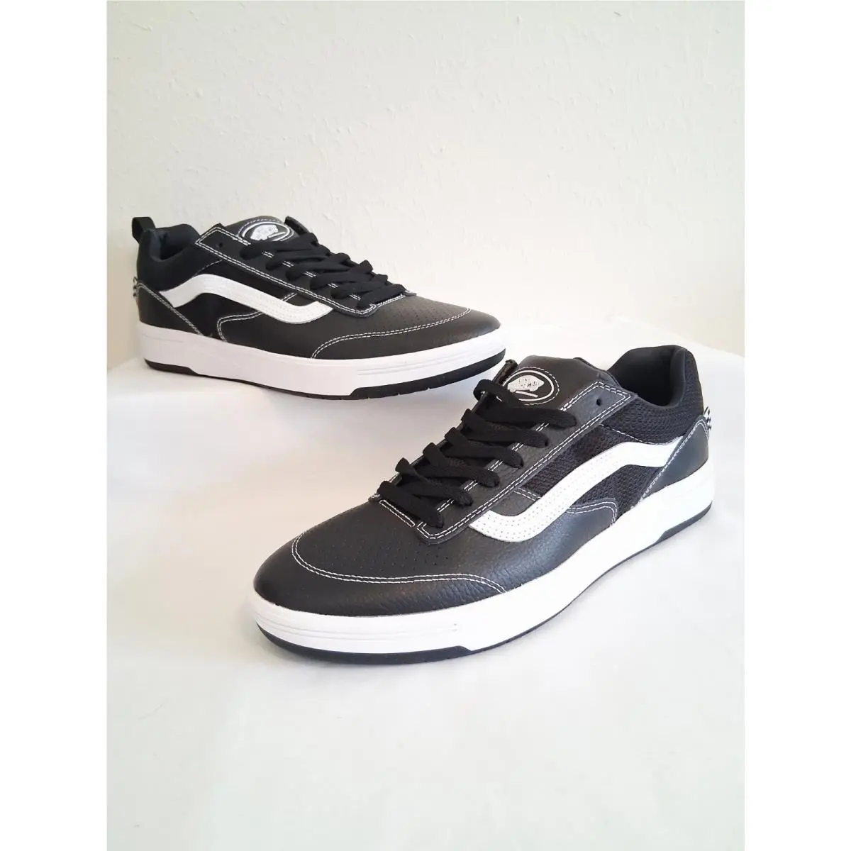Vans Zahba Black White Skate Mens Size 12