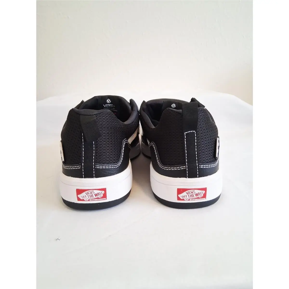 Vans shoes - Vans Zahba Leather Black/White - Zahba Leather - VN0007QQBZW - Black, Manufacturer: Black/White (UPC: 197063329435) 2