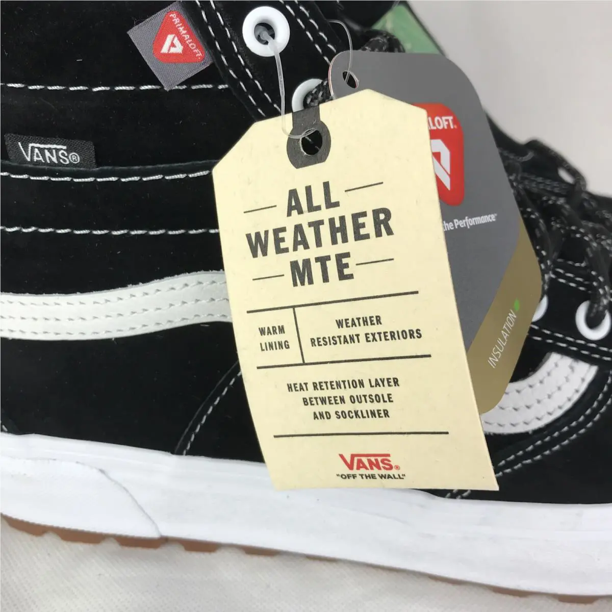 Vans shoes - VANS Sk8-Hi Mte - Mte - VN0A4P3IDX6 - Black / True White, Manufacturer: Black / True White (UPC: 0192827759619) 4