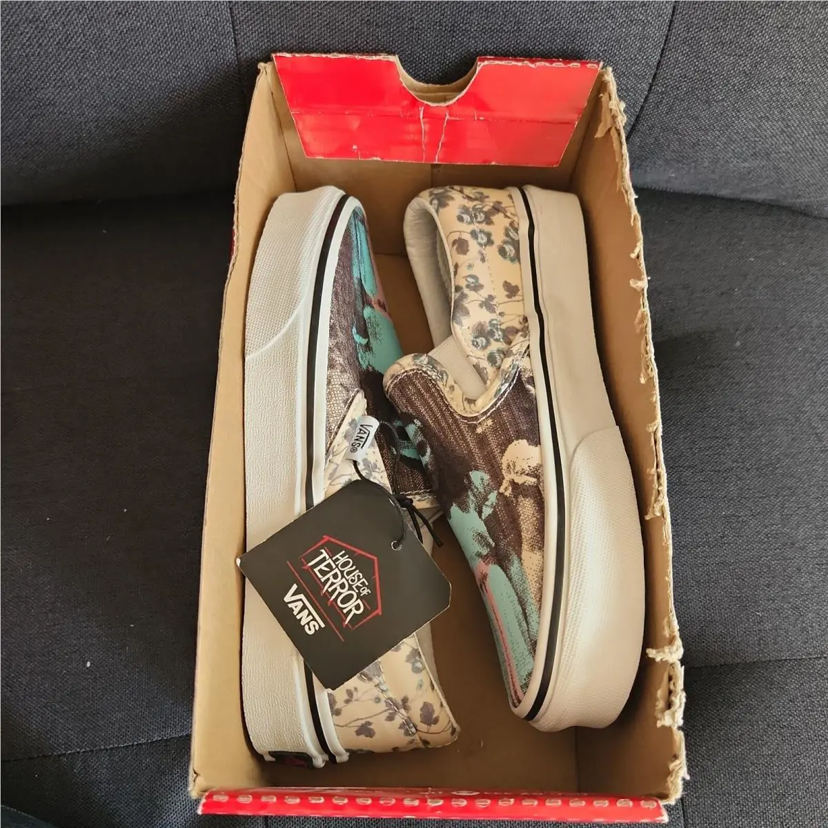 Vans shoes - Vans Classic Slip On/ House of Terror - VN0A4U38ZPN - Multicolor 9