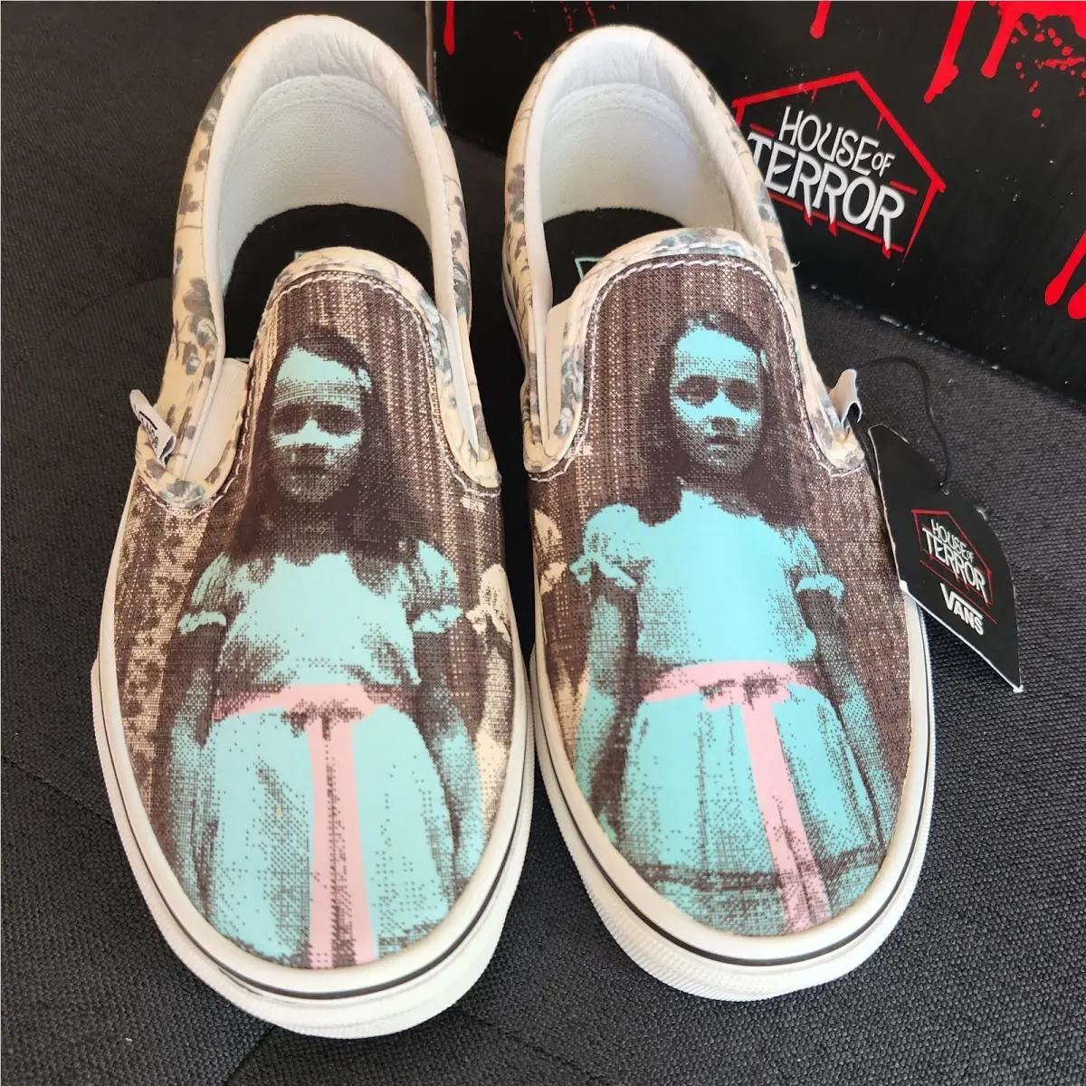 Vans shoes - Vans Classic Slip On/ House of Terror - VN0A4U38ZPN - Multicolor 0