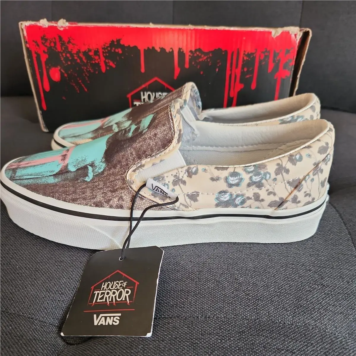 Vans shoes - Vans Classic Slip On/ House of Terror - VN0A4U38ZPN - Multicolor 2