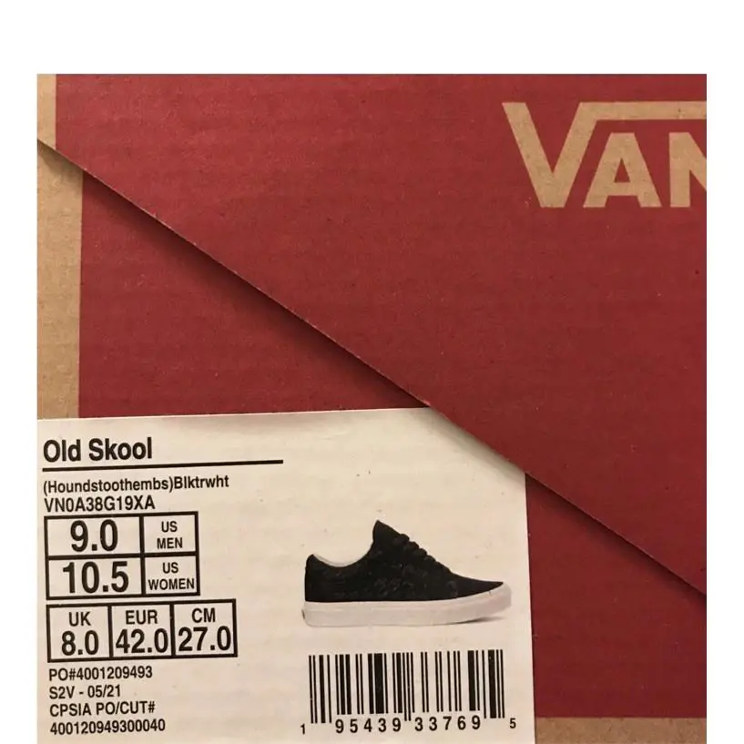 Vans shoes - VANS Old Skool - Old Skool - VN0A38G19XA - Black / True White 5