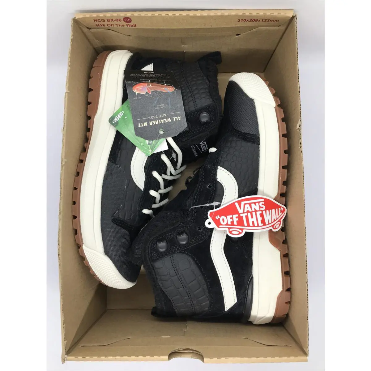 Vans shoes - VANS UltraRange - UltraRange - VN0A4UWJ2WH - Black / White / Gum (UPC: 0194902266043) 6