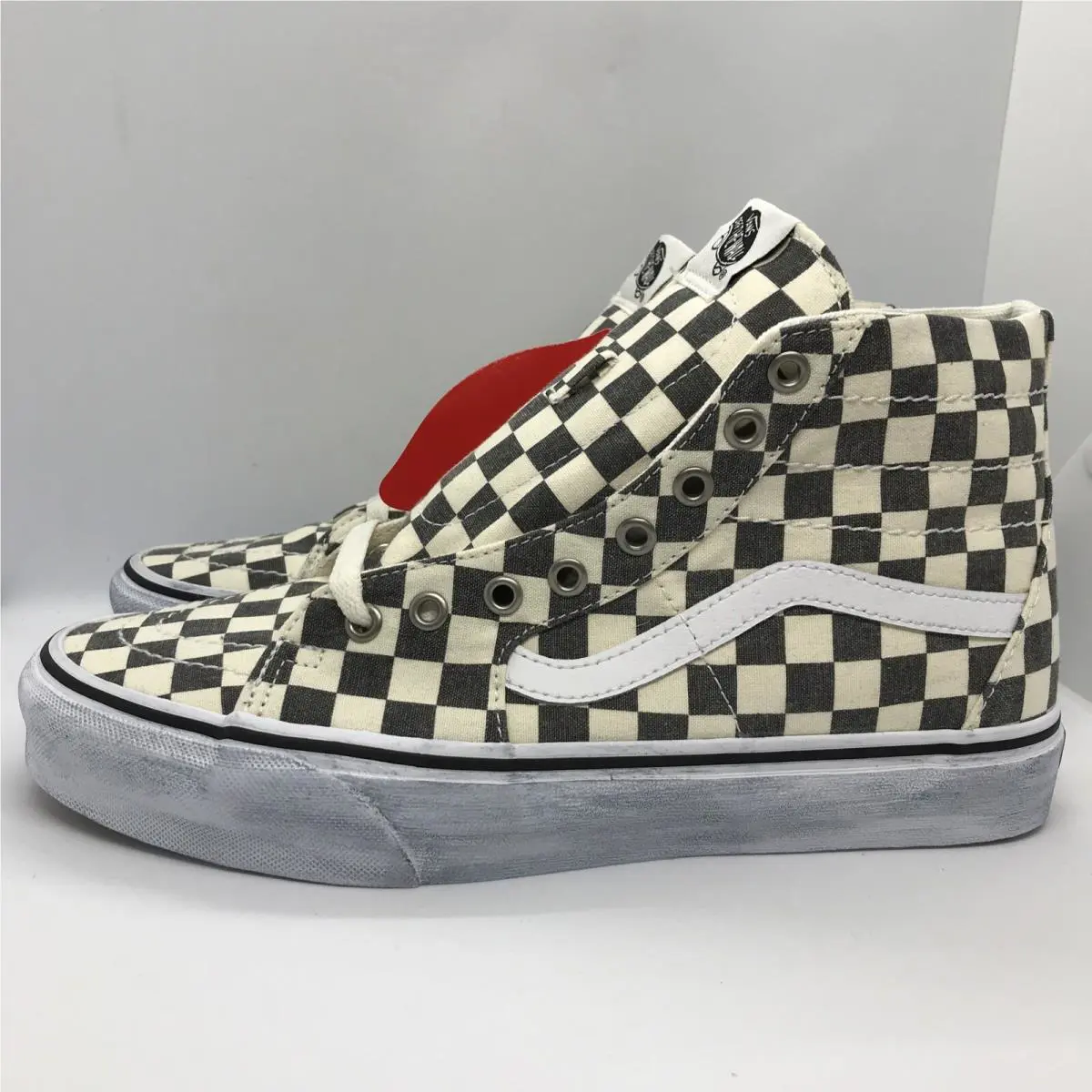 Vans shoes - VANS Sk8 Hi - VN0A4U16HQE - Asphalt - Black / True White (UPC: 0192827716353) 1