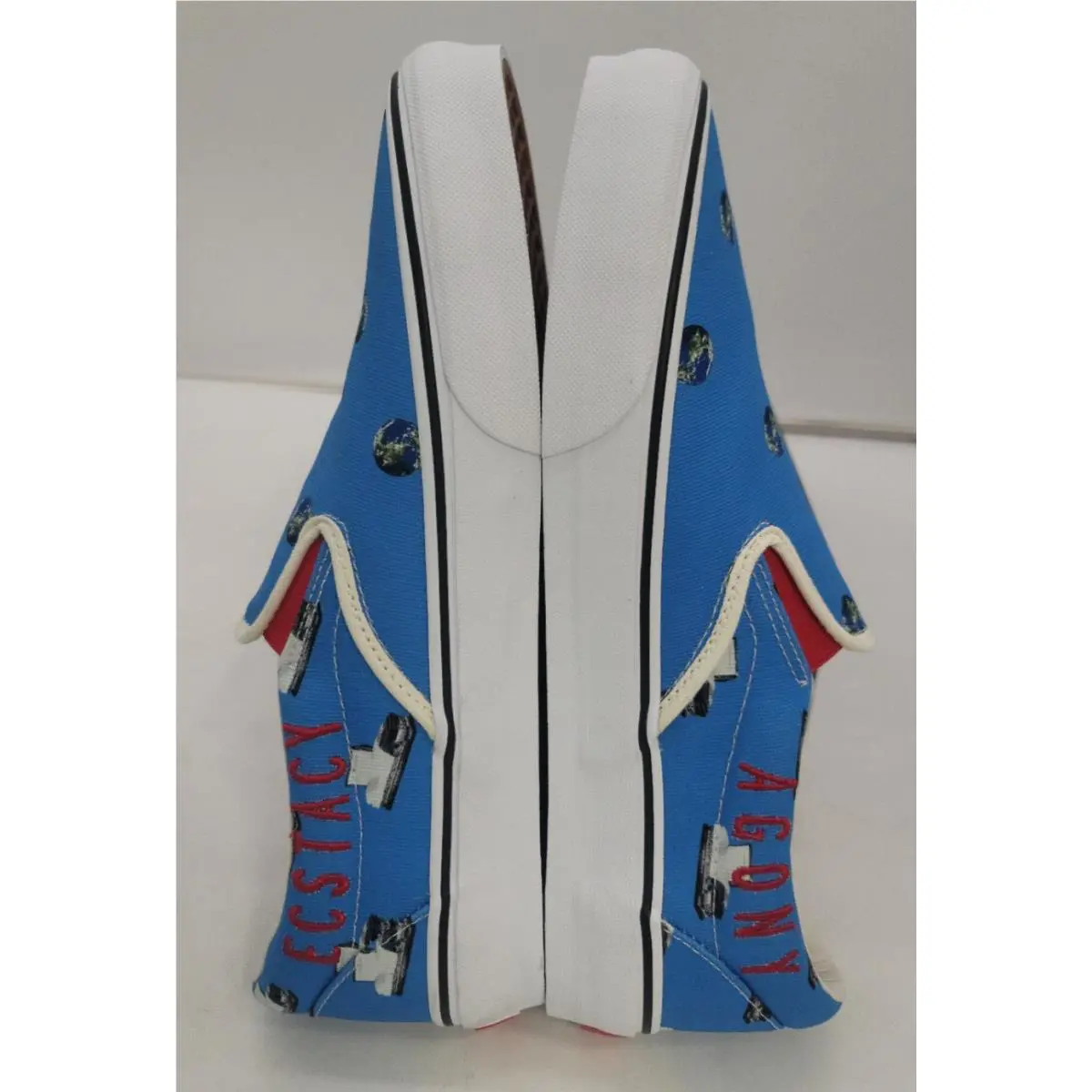 Vans shoes - VANS Slip On - Slip - VN0A3QXY61H1 - Blue, White, Red (UPC: 195437048821) 6