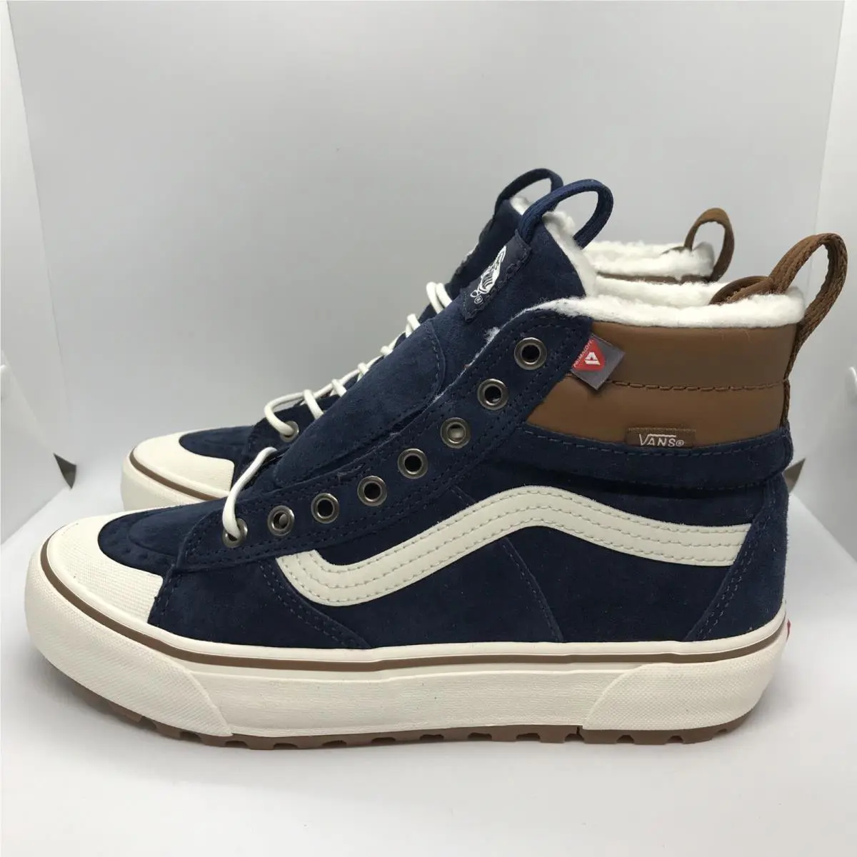 Vans shoes - VANS Sk8-Hi Mte - Mte - VN0A4P3IRIY - Dress Blues - Blue / Marshmallow - White, Manufacturer: Dress Blues / Marshmallow (UPC: 0194905469953) 1