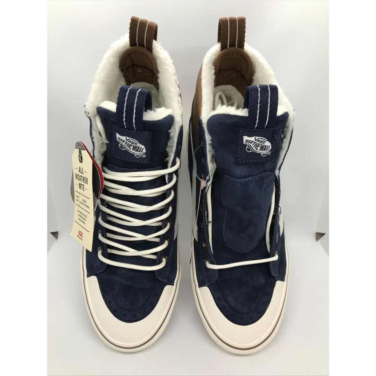 Vans shoes - VANS Sk8-Hi Mte - Mte - VN0A4P3IRIY - Dress Blues - Blue / Marshmallow - White, Manufacturer: Dress Blues / Marshmallow (UPC: 0194905469953) 2