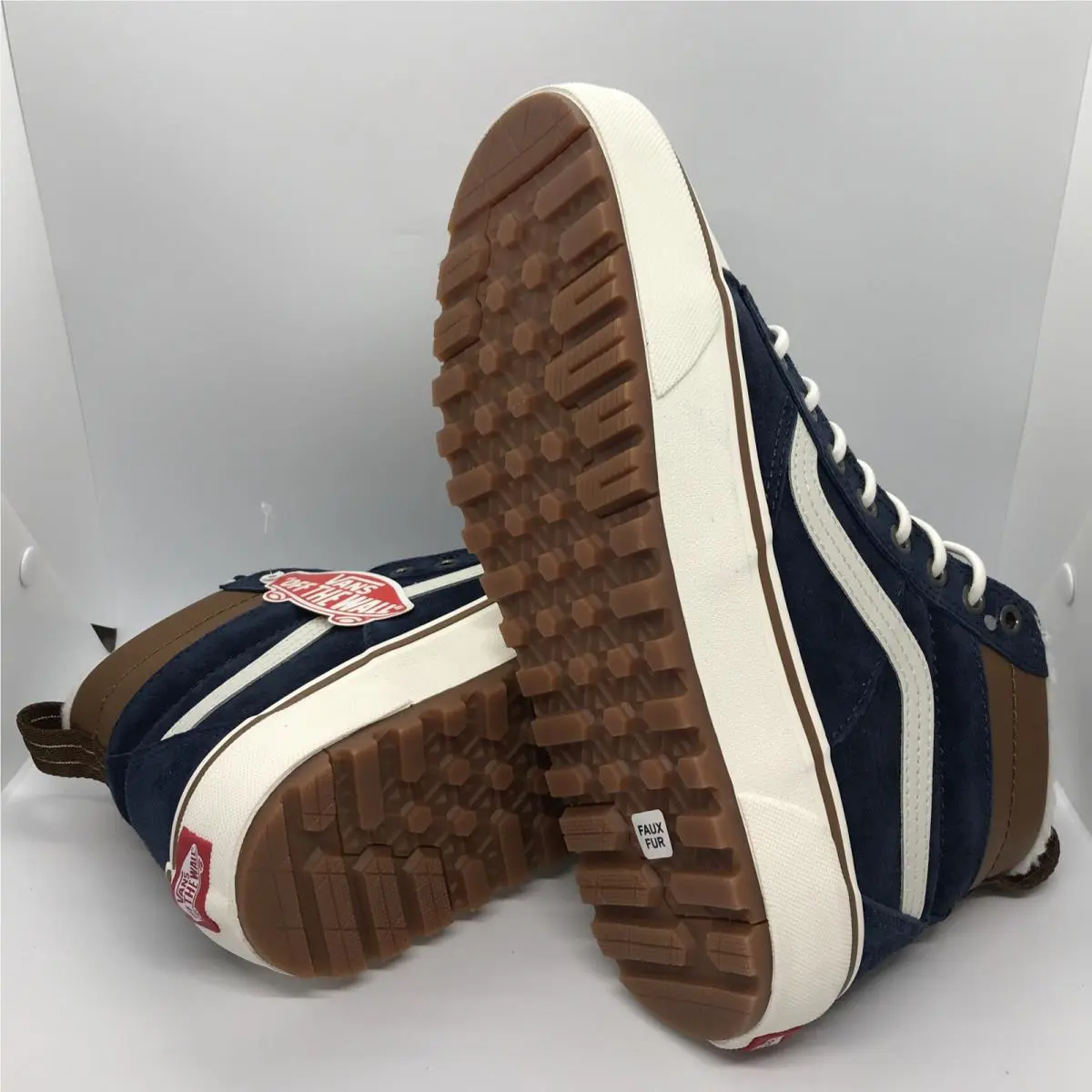 Vans shoes - VANS Sk8-Hi Mte - Mte - VN0A4P3IRIY - Dress Blues - Blue / Marshmallow - White, Manufacturer: Dress Blues / Marshmallow (UPC: 0194905469953) 3
