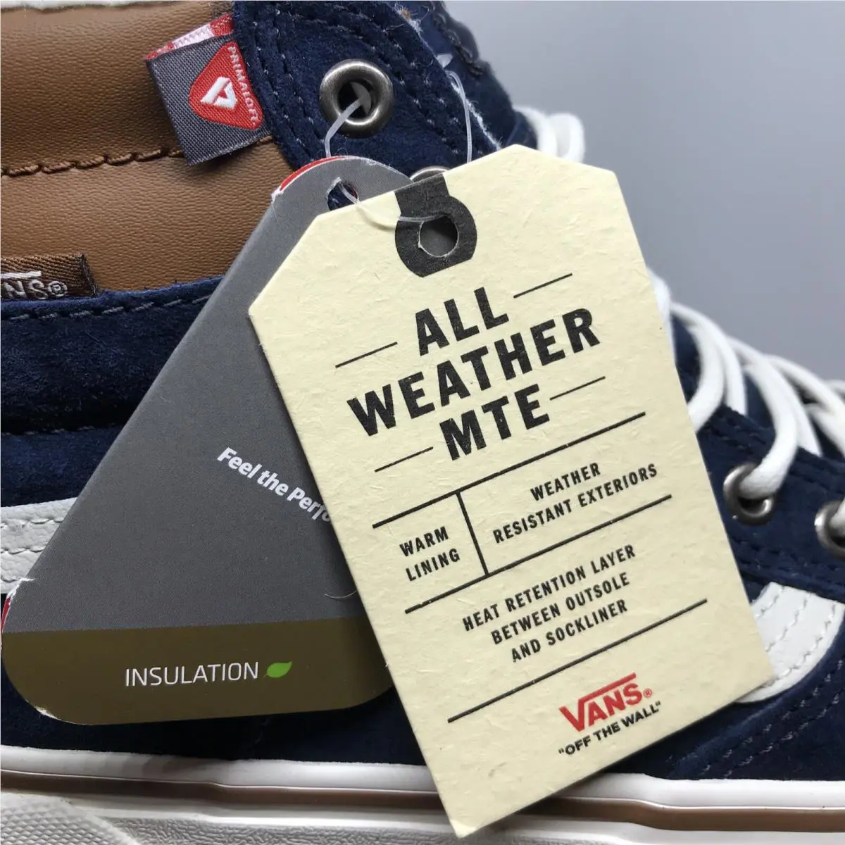 Vans shoes - VANS Sk8-Hi Mte - Mte - VN0A4P3IRIY - Dress Blues - Blue / Marshmallow - White, Manufacturer: Dress Blues / Marshmallow (UPC: 0194905469953) 4