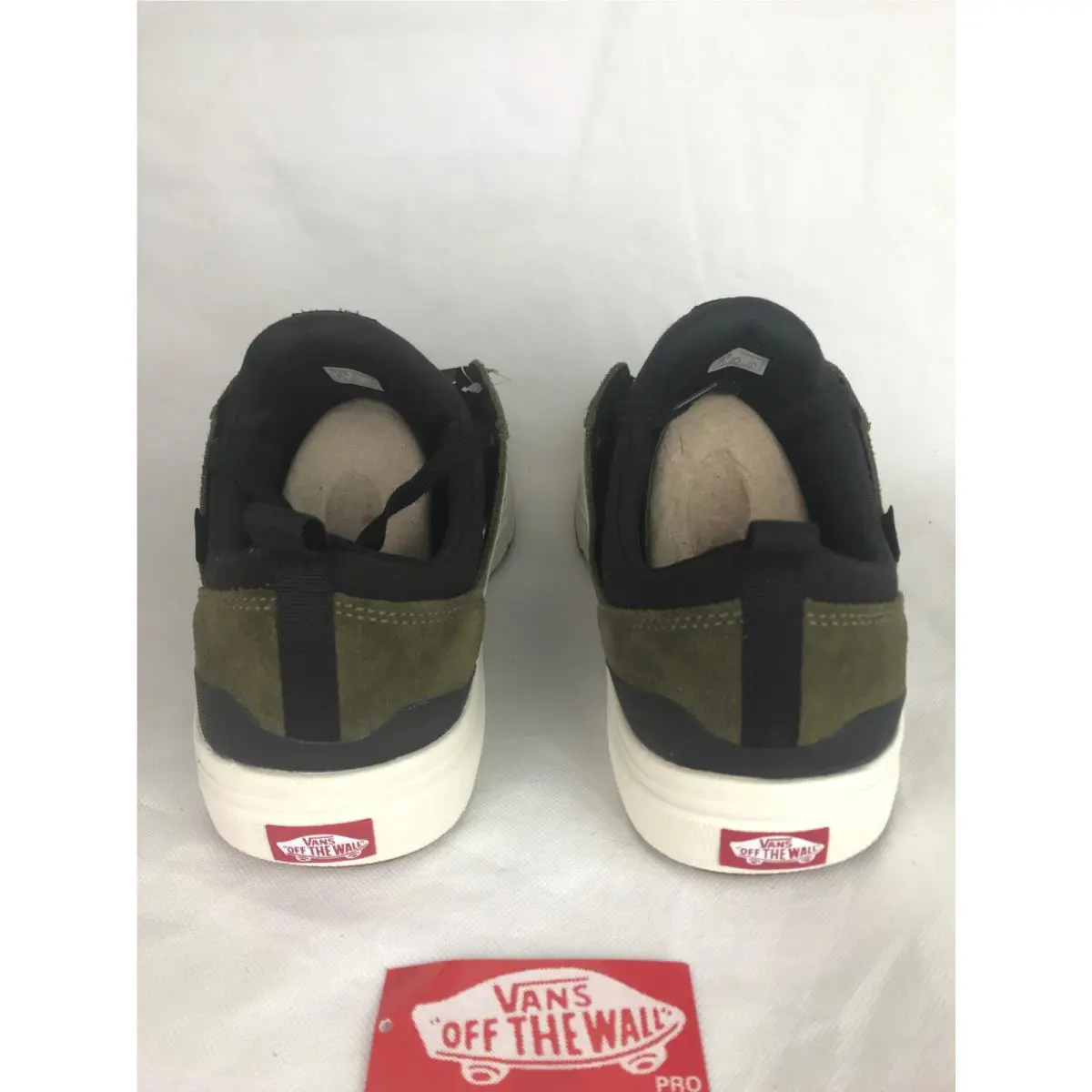 Vans shoes - VANS UltraRange - UltraRange - VN0A3TKWXN3 - Beech Green Black Marshmallow White, Manufacturer: Beech Black (UPC: 0193395082192) 2