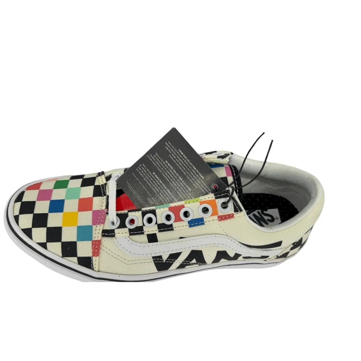 Vans shoes - Vans MoMA Comfycush Old Skool - VN0A3WMA1PJ - Multicolor 1
